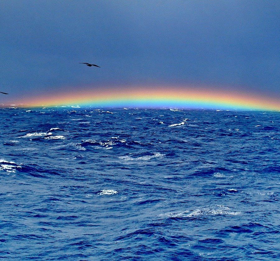 rainbow at Bermuda Triangle